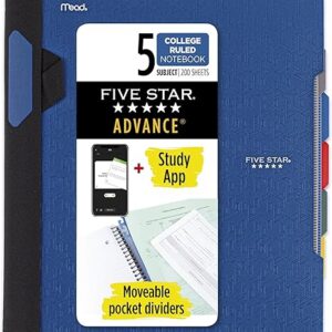 5 Subject, Note Book College Ruled