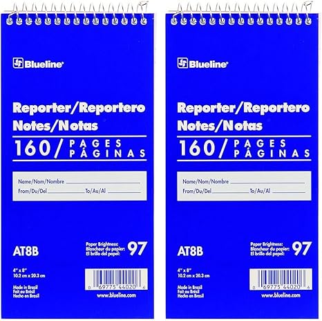Blueline Reporter Notebook
