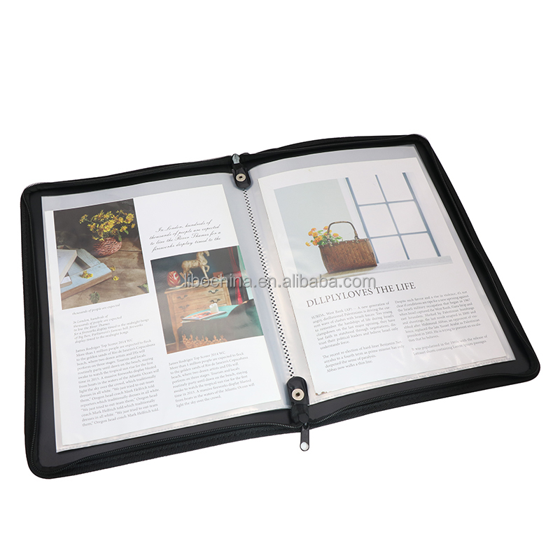 Portfolio Folder A4 A5 Size With 30 Pockets Sheet - Image 2