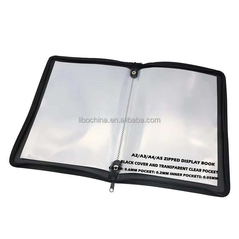 Portfolio Folder A4 A5 Size With 30 Pockets Sheet - Image 5